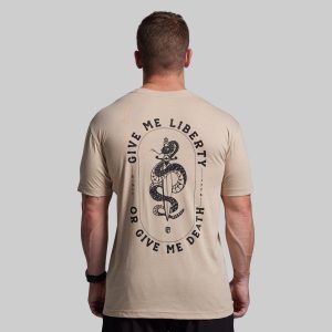 Give Me Liberty Tee (Tan)