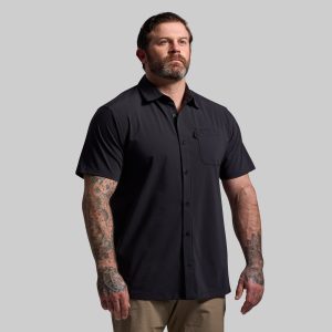 Voyager Button Up 2.0 (Black)