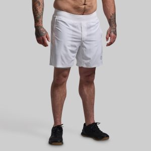 Versatile Short w/ Compression 7 (White)