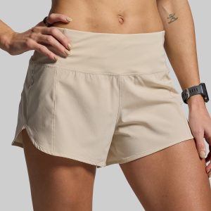 Women's Endurance Short (Oatmeal)
