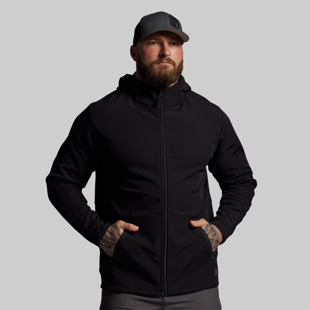 Training Full Zip Hoodie (Black)