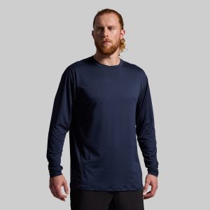 Athleisure Long Sleeve Crew (BP Navy)