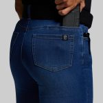 FLEX Recon Mid-Rise Skinny Jean (Dark Wash)