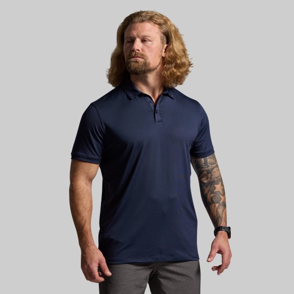 Athleisure Polo (BP Navy)