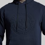 American Original Embossed Men's Unmatched Hoodie (BP Navy)