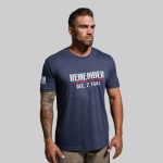 Pearl Harbor Commemorative Tee (Heather Navy)