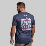 Pearl Harbor Commemorative Tee (Heather Navy)