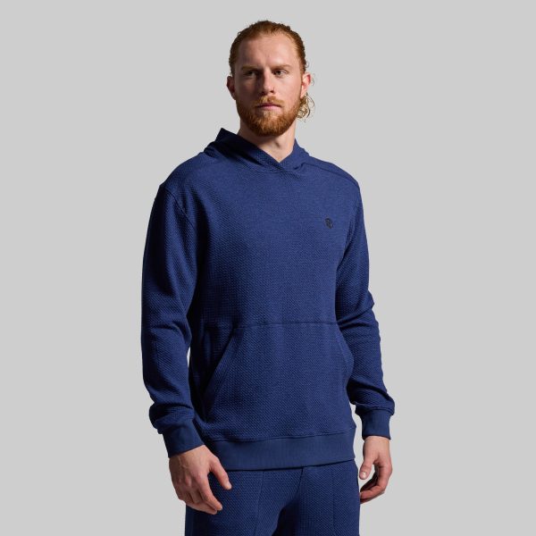 Men's Cloud Hoodie (Heather Midnight Blue)