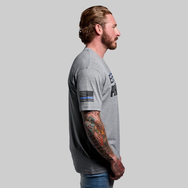 Brand Tee (Thin Blue Line)