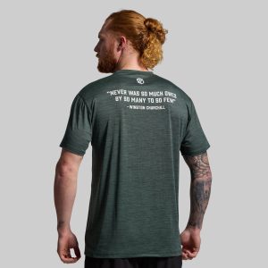 BDF Churchill Athleisure Tee (Evergreen)