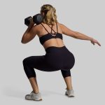 Lotus Sports Bra (Black)