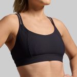 Lotus Sports Bra (Black)