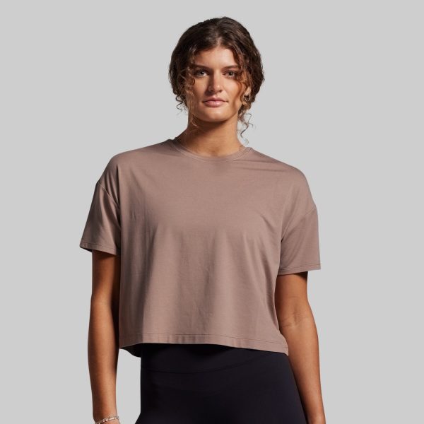 BP Premium Basic Crop Tee (Java)