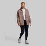 Between the Lines Fleece Jacket (Java)